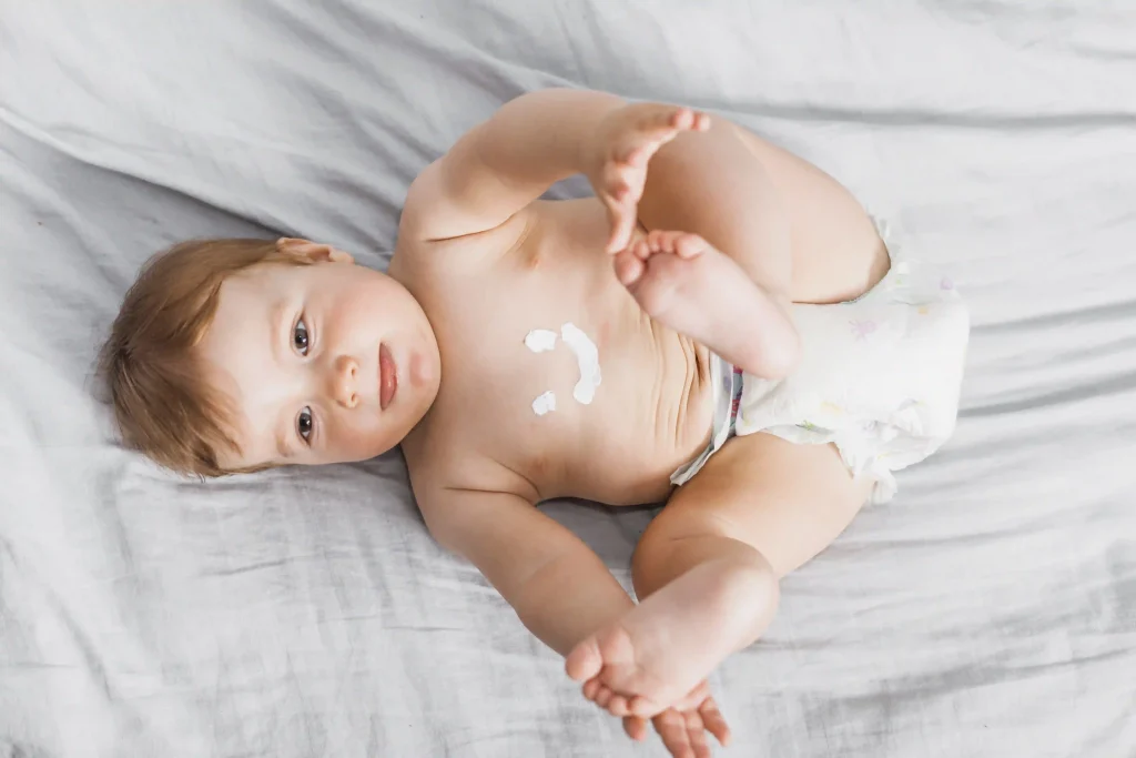 Produits adaptés contre les irritations cutanées de bébé